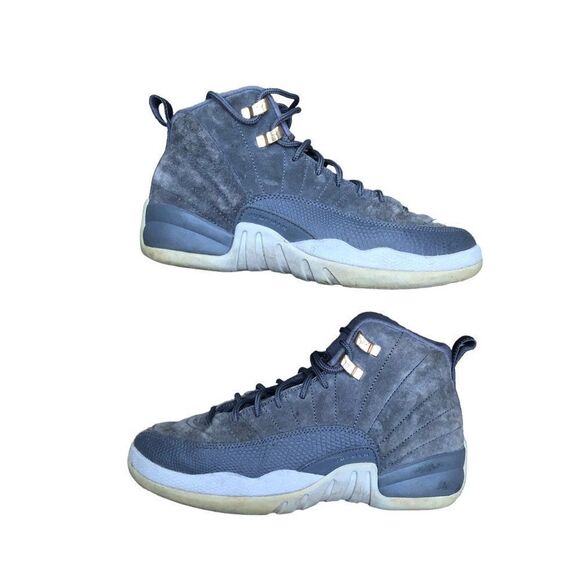 RARE 2017 Air Jordan 12 Retro Dark Grey Size 5.5 - Picture 3 of 13